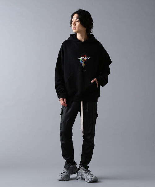 A4A(エーフォーエー)の「A4A/エーフォーエー/HOODIE ARCHIVE(パーカー・メンズ・ブラック/ホワイト・L/S/M)」の5枚目の写真