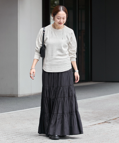Faith（-）の「別注【FAITH MILLS CORP】ワッフルガゼットPO（Tシャツ/カットソー・レディース・ブラウン/ピンク/チャコールグレー・FREE）」の10枚目の写真
