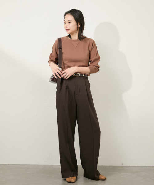 Faith（-）の「別注【FAITH MILLS CORP】ワッフルガゼットPO（Tシャツ/カットソー・レディース・ブラウン/ピンク/チャコールグレー・FREE）」の16枚目の写真