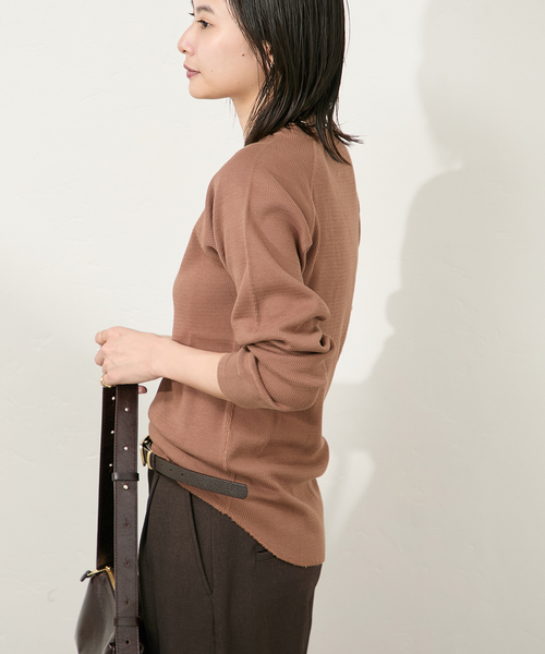 Faith（-）の「別注【FAITH MILLS CORP】ワッフルガゼットPO（Tシャツ/カットソー・レディース・ブラウン/ピンク/チャコールグレー・FREE）」の17枚目の写真