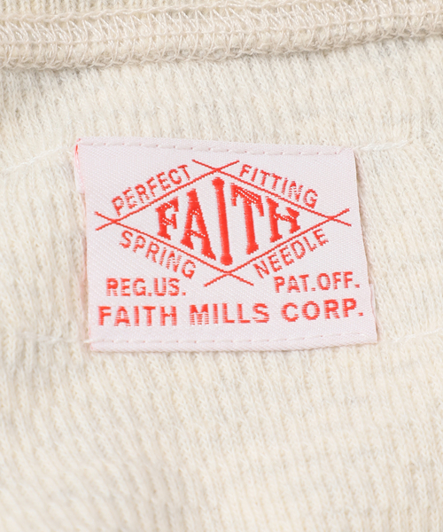 Faith（-）の「別注【FAITH MILLS CORP】ワッフルガゼットPO（Tシャツ/カットソー・レディース・ブラウン/ピンク/チャコールグレー・FREE）」の5枚目の写真