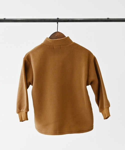 GENERATOR（ジェネレーター）の「GENERATOR/ジェネレーター フリースハーフジッププルオーバー（その他トップス・キッズ・キャメル/ブラック/トップグレー・M/L/XL）」の13枚目の写真