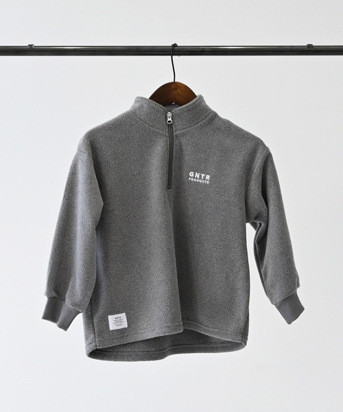 GENERATOR（ジェネレーター）の「GENERATOR/ジェネレーター フリースハーフジッププルオーバー（その他トップス・キッズ・キャメル/ブラック/トップグレー・M/L/XL）」の10枚目の写真