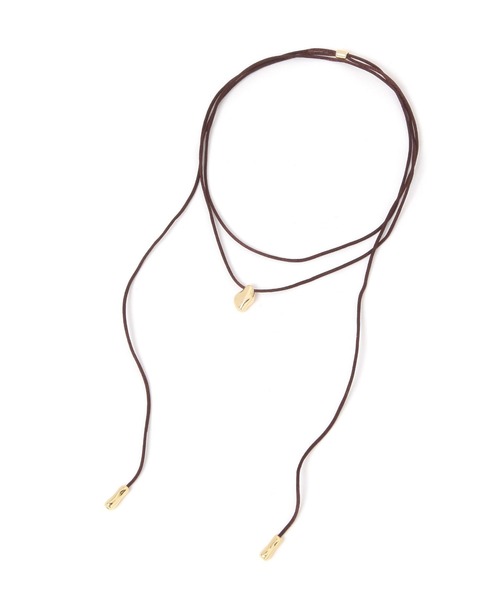 LEPSIM（レプシィム）の「プチモチーフコードチョーカー　587100（ネックレス・レディース・ゴールド/シルバー・ONE SIZE）」の7枚目の写真