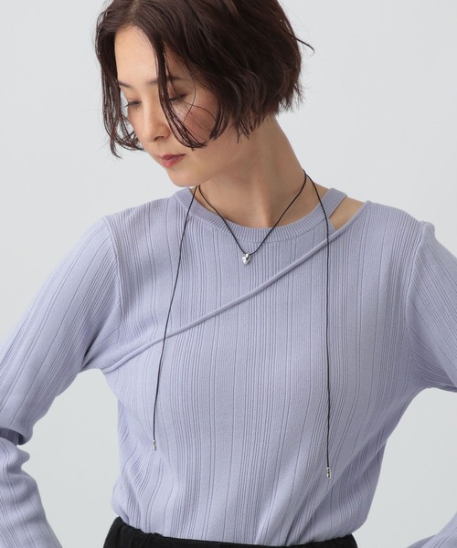 LEPSIM（レプシィム）の「プチモチーフコードチョーカー　587100（ネックレス・レディース・ゴールド/シルバー・ONE SIZE）」の9枚目の写真