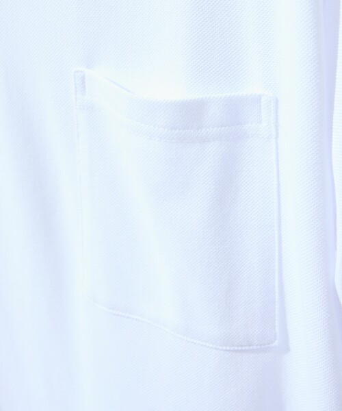 ABAHOUSE(アバハウス)の「キーネック カノコ半袖Tシャツ / フェイクレイヤード(Tシャツ/カットソー・メンズ・グレイッシュブルー/ブラック/ホワイト・46/48)」の16枚目の写真