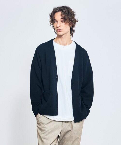 ABAHOUSE(アバハウス)の「キーネック カノコ半袖Tシャツ / フェイクレイヤード(Tシャツ/カットソー・メンズ・グレイッシュブルー/ブラック/ホワイト・46/48)」の19枚目の写真