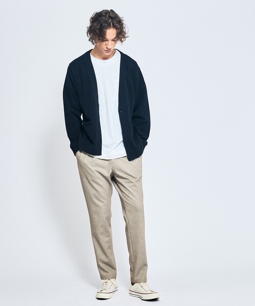 ABAHOUSE(アバハウス)の「キーネック カノコ半袖Tシャツ / フェイクレイヤード(Tシャツ/カットソー・メンズ・グレイッシュブルー/ブラック/ホワイト・46/48)」の20枚目の写真