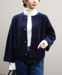 ORCIVAL | ORCIVAL/オーシバル　ブークレカーディガン　BOUCLE CARDIGAN　OR-D0127 KBT(カーディガン/ボレロ)