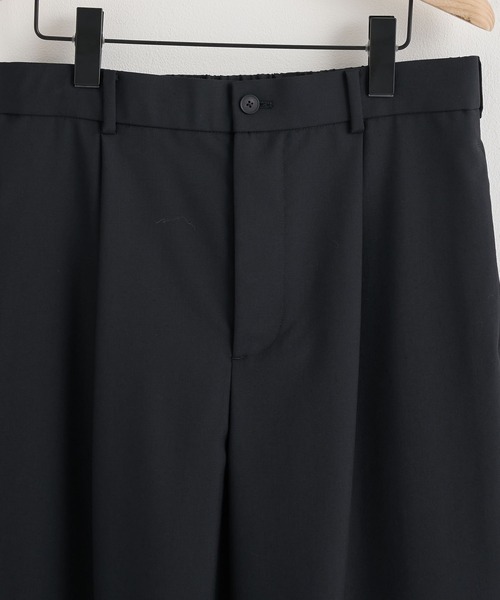 ATON / エイトン】WOOL TORPICAL LOOSE FIT PANTS（スラックス）｜ATON
