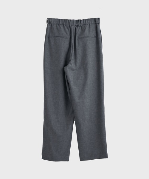 ATON / エイトン】WOOL TORPICAL LOOSE FIT PANTS（スラックス）｜ATON