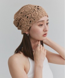 ad thie（アドティエ）の「クロシェ ビーニーハット（ニットキャップ/ビーニー）」