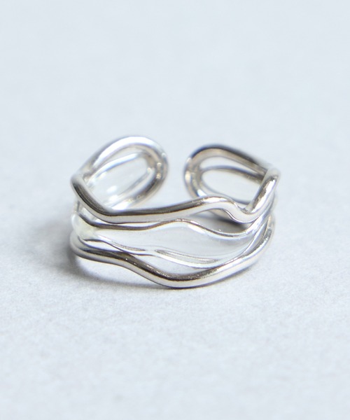 The Rule(ザルール)の「The Rule ザルール:Quelle ring クリアリング(リング・レディース・シルバー/ゴールド・FREE)」の3枚目の写真