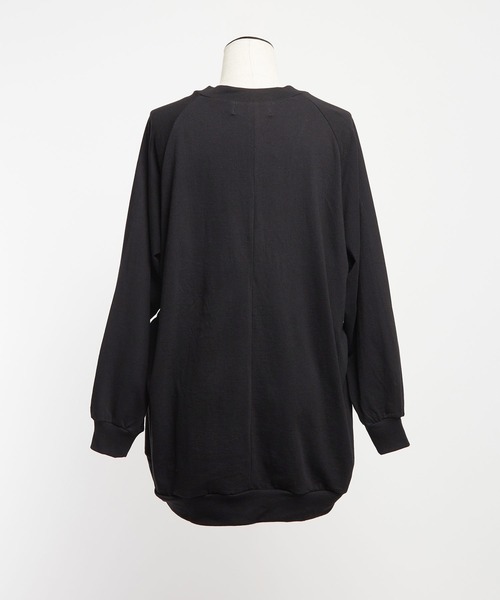 gomme（ゴム）の「コンビネーション　コクーンジャケット（ブルゾン・レディース・ブラック/チャコール/ネイビー・MEDIUM）」の12枚目の写真