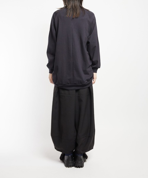 gomme（ゴム）の「コンビネーション　コクーンジャケット（ブルゾン・レディース・ブラック/チャコール/ネイビー・MEDIUM）」の18枚目の写真