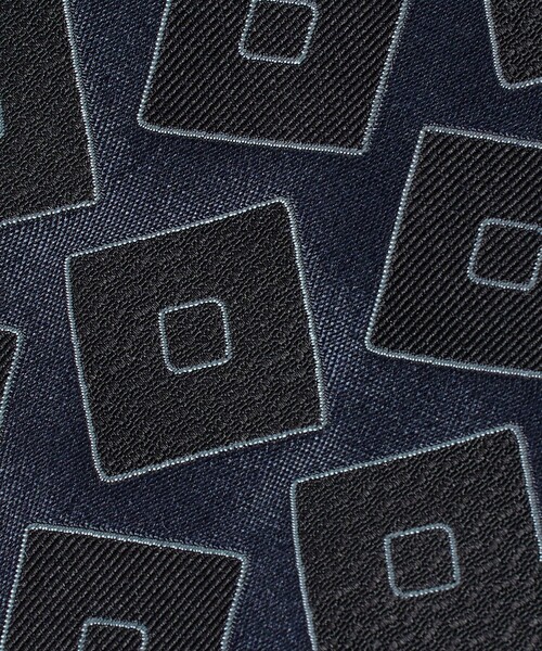 HOLLIDAY＆BROWN＞スクエア ジャガード ネクタイ（ネクタイ