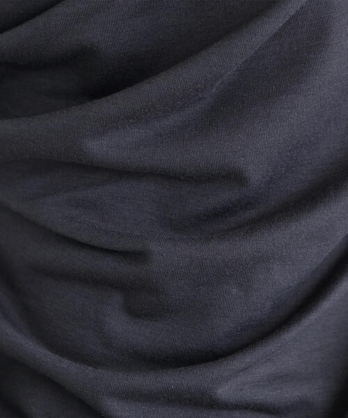 NATURAL BEAUTY BASIC（ナチュラルビューティーベーシック）の「◇ドレープネックカットソー（Tシャツ/カットソー・レディース・チャコールグレー/ダークブラウン/オフホワイト・FREE）」の10枚目の写真