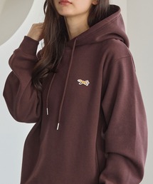 PENNEYS(ぺニーズ)のPENNEYS/ペニーズ 別注 THE FOX ロゴ ワンポイント刺繍 オーバーサイズシームポケットプルオーバーパーカー(パーカー)