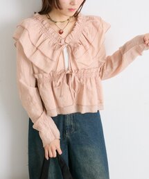 w closet | 【25AW】マルチウェイ長袖ブラウス(シャツ/ブラウス)