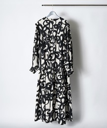 "Chain Flower" Print Dress / チェーンフラワープリントドレス