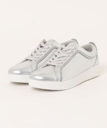RALLY CRYSTAL-TRIM LEATHER SNEAKERS / RALLY クリスタル トリム レザー スニーカー