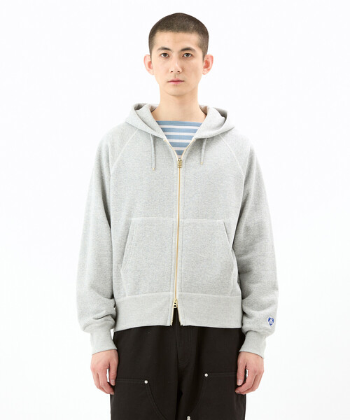 ORCIVAL | 〈別注〉コットン裏毛 フルジップパーカー MEN