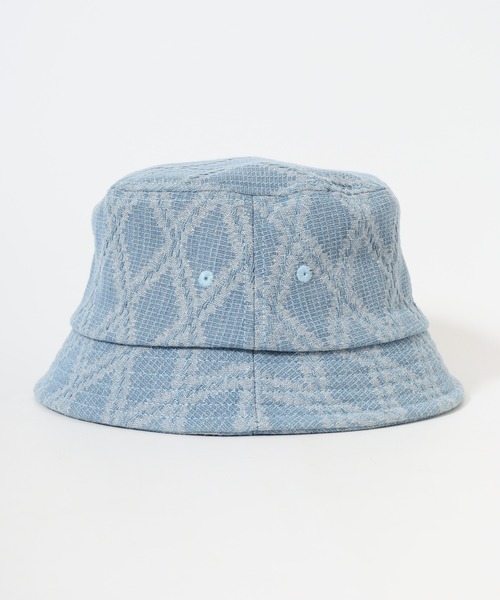 Sense of Grace（センスオブグレース）の「ジャガードデニム　バケットハット（ハット・メンズ・ブラック/ライトブルー/ネイビー/グレー・FREE）」の12枚目の写真