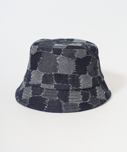 Sense of Grace（センスオブグレース）の「ジャガードデニム　バケットハット（ハット・メンズ・ブラック/ライトブルー/ネイビー/グレー・FREE）」の7枚目の写真