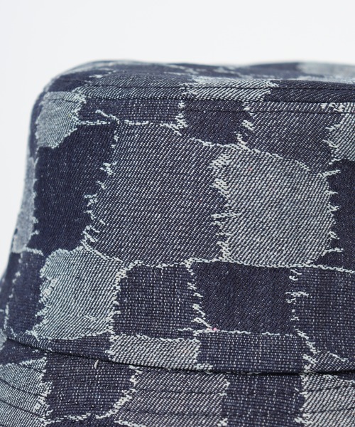 Sense of Grace（センスオブグレース）の「ジャガードデニム　バケットハット（ハット・メンズ・ブラック/ライトブルー/ネイビー/グレー・FREE）」の8枚目の写真