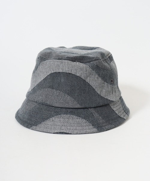 Sense of Grace（センスオブグレース）の「ジャガードデニム　バケットハット（ハット・メンズ・ブラック/ライトブルー/ネイビー/グレー・FREE）」の5枚目の写真