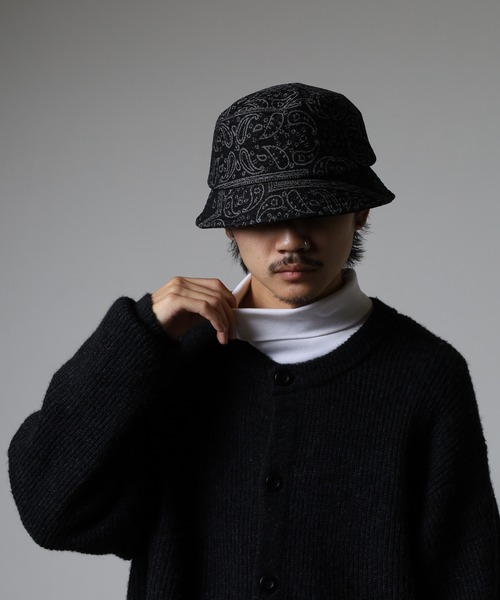 Sense of Grace（センスオブグレース）の「ジャガードデニム　バケットハット（ハット・メンズ・ブラック/ライトブルー/ネイビー/グレー・FREE）」の17枚目の写真