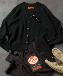 RED KAP/レッドキャップ 別注 ガーター編み ソリッド カーディガン