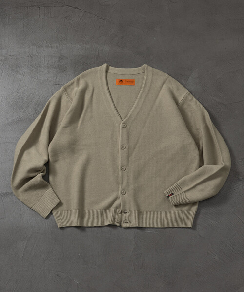RED KAP(レッドキャップ)の「RED KAP/レッドキャップ 別注 ガーター編み ソリッド カーディガン(カーディガン/ボレロ・メンズ・ダークブラウン/グリーン/ベージュ/ブラック/オリーブ/ネイビー・LARGE/MEDIUM/SMALL)」の17枚目の写真