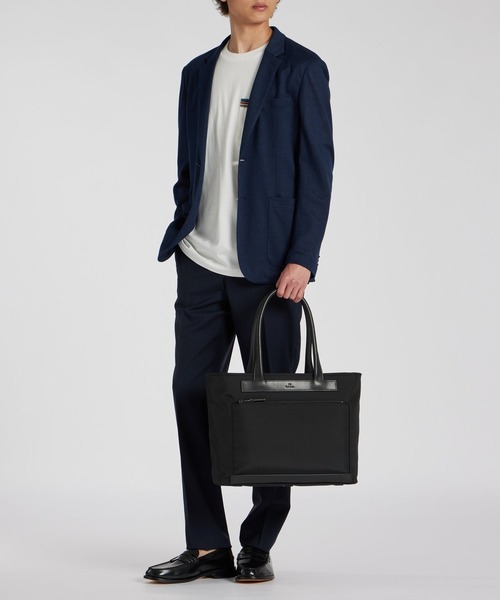 Paul Smith（ポールスミス）の「PS Paul Smith ビジネス ナイロン トートバッグ【553416 B193T】（トートバッグ・メンズ・ブラック・FREE）」の3枚目の写真