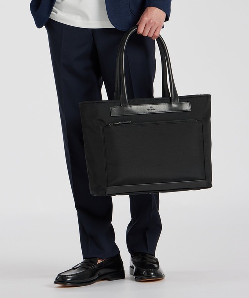 PS Paul Smith ビジネス ナイロン トートバッグ【553416 B193T