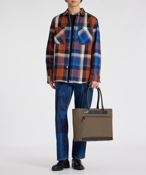 Paul Smith ポールスミス　ナイロントートバッグ　ビジネスバッグ PS Paul Smith ビジネス ナイロン トートバッグ