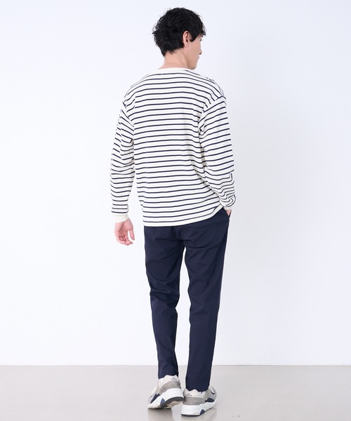 Arnold Palmer（アーノルドパーマー）の「サーフニット シェア ロングTシャツ（Tシャツ/カットソー・レディース・ブラック/アイボリー/アイボリー系・XS/L/M/S/LL）」の15枚目の写真