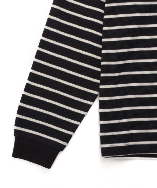 Arnold Palmer（アーノルドパーマー）の「サーフニット シェア ロングTシャツ（Tシャツ/カットソー・レディース・ブラック/アイボリー/アイボリー系・XS/L/M/S/LL）」の9枚目の写真