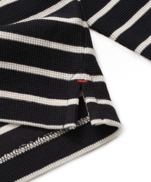 Arnold Palmer（アーノルドパーマー）の「サーフニット シェア ロングTシャツ（Tシャツ/カットソー・レディース・ブラック/アイボリー/アイボリー系・XS/L/M/S/LL）」の7枚目の写真