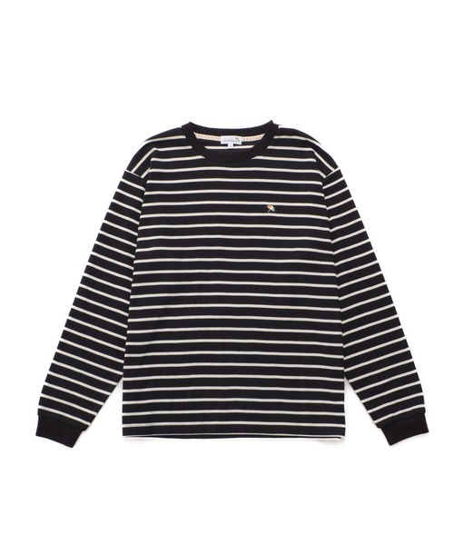 Arnold Palmer（アーノルドパーマー）の「サーフニット シェア ロングTシャツ（Tシャツ/カットソー・レディース・ブラック/アイボリー/アイボリー系・XS/L/M/S/LL）」の16枚目の写真