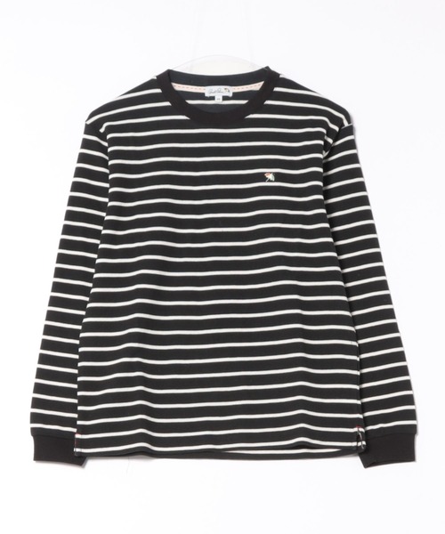 Arnold Palmer（アーノルドパーマー）の「サーフニット シェア ロングTシャツ（Tシャツ/カットソー・レディース・ブラック/アイボリー/アイボリー系・XS/L/M/S/LL）」の12枚目の写真