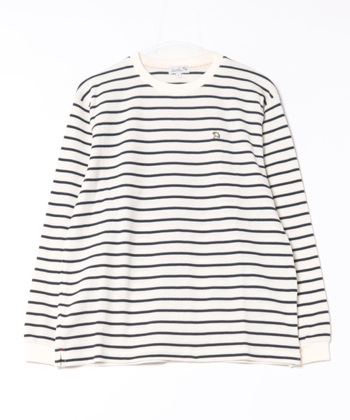 Arnold Palmer（アーノルドパーマー）の「サーフニット シェア ロングTシャツ（Tシャツ/カットソー・レディース・ブラック/アイボリー/アイボリー系・XS/L/M/S/LL）」の6枚目の写真