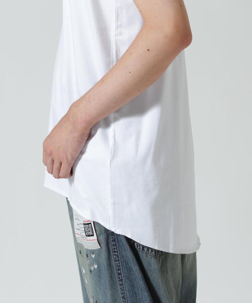 FR(13)NDS（フレンズ）の「FR(13)NDS/フレンズ/タンクトップ（タンクトップ・メンズ・ブラック/ホワイト・F）」の4枚目の写真