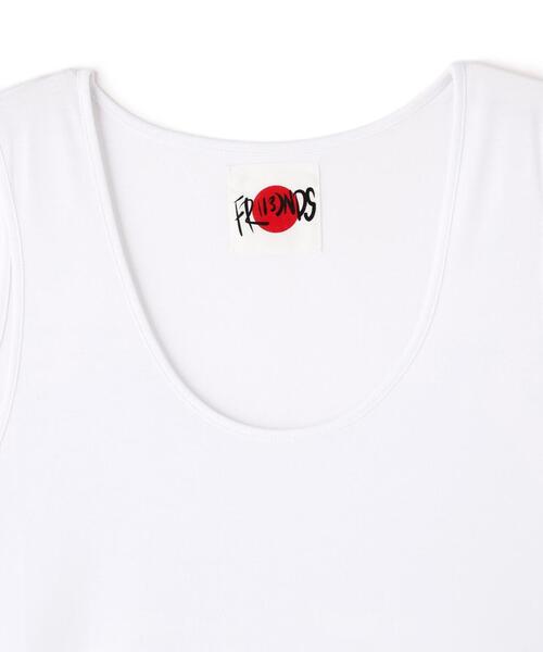 FR(13)NDS（フレンズ）の「FR(13)NDS/フレンズ/タンクトップ（タンクトップ・メンズ・ブラック/ホワイト・F）」の7枚目の写真