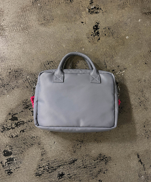 cheek(BAG)(チーク)の「【cheek / チーク】ダブルポケット3WAYボストンバッグ/C25008/ボストン/3WAYユニセックス【WEB限定】(ボストンバッグ・レディース・ブラック/カーキ/ベージュ/グレー・フリー)」の7枚目の写真