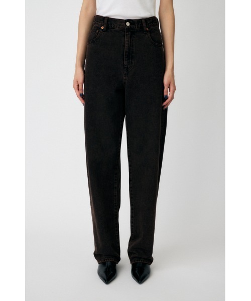 セール】MIDRISE LOOSE テーパードデニム（デニムパンツ）｜MOUSSY