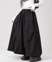 ロングバルーンタックスカート