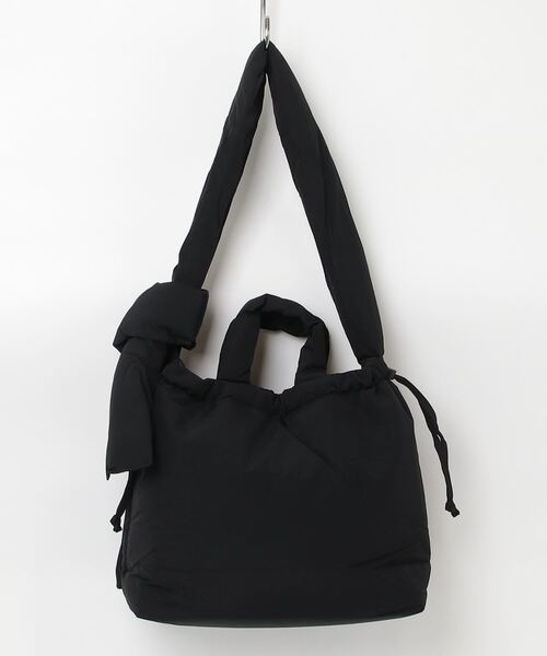 ADAM PATEK(アダムパテック)の「【ADAMPATEK/アダムパテック】padding helmet bag 中綿ヘルメットバッグ(トートバッグ・レディース・グレー/ブラック・FREE)」の3枚目の写真