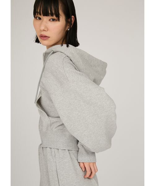 NEW BALANCE（ニューバランス）の「【New Balance for emmi】ダブルジップフーディースウェット（スウェット・レディース・グレー・M）」の22枚目の写真