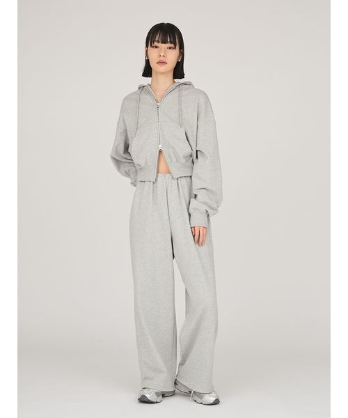 NEW BALANCE（ニューバランス）の「【New Balance for emmi】ダブルジップフーディースウェット（スウェット・レディース・グレー・M）」の16枚目の写真